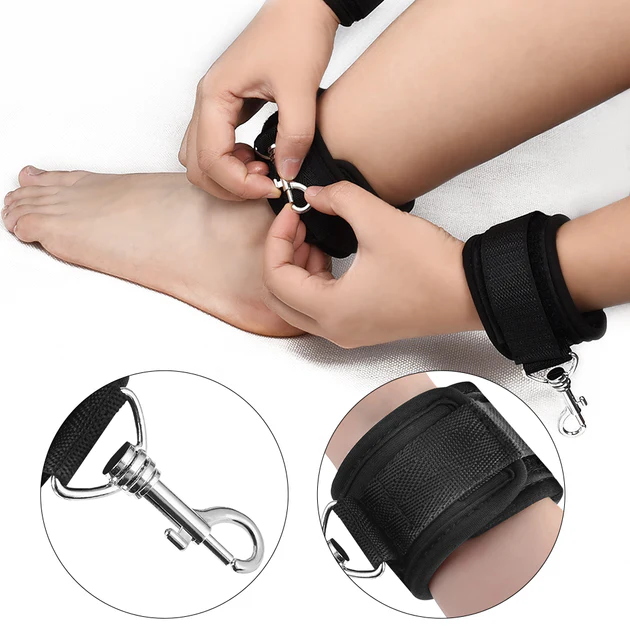 Complete 4-Point Bondage & Hogtie Restraint Kit