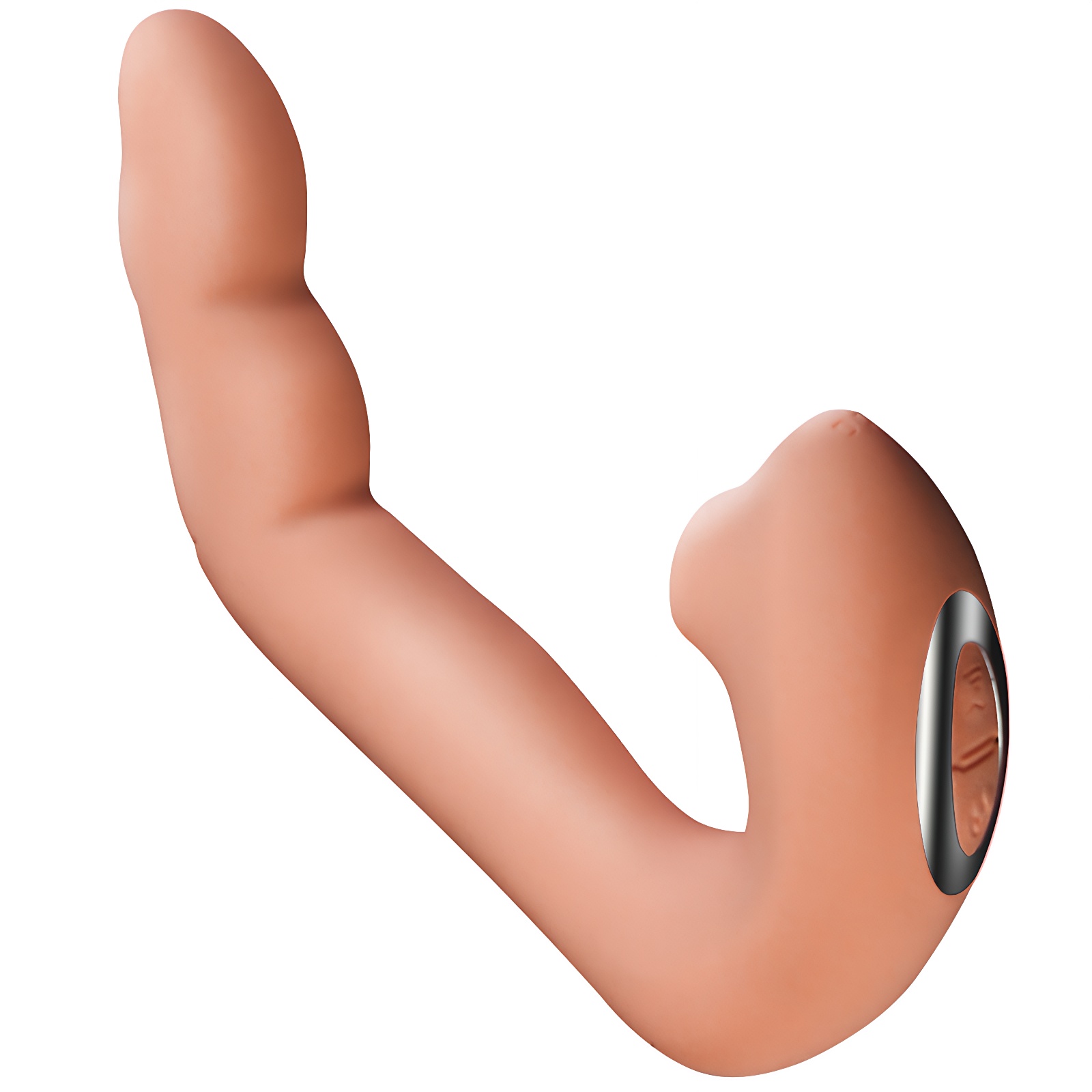 Realistic Textured Finger Wand Vibrator
