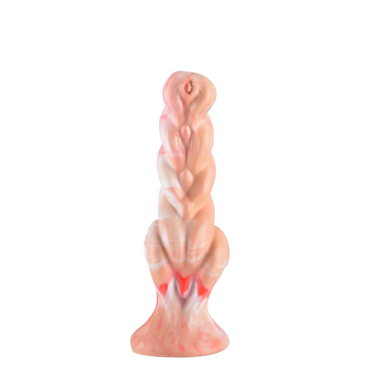 Dire Wolf Knotted Silicone Fantasy Dildo