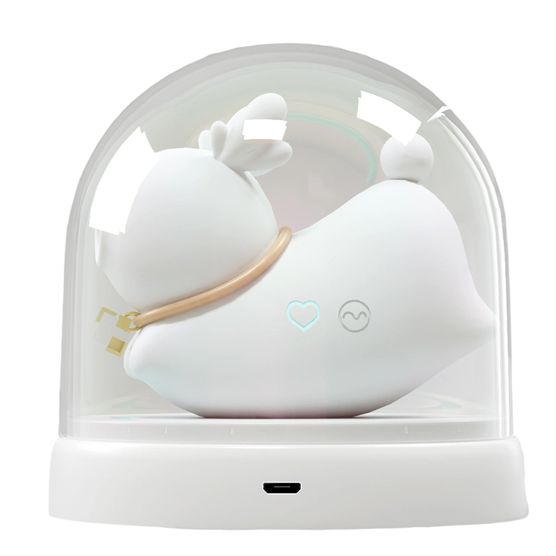 Elk Glow Dual-Stim Air-Suction & Vibe Massager with UV Base