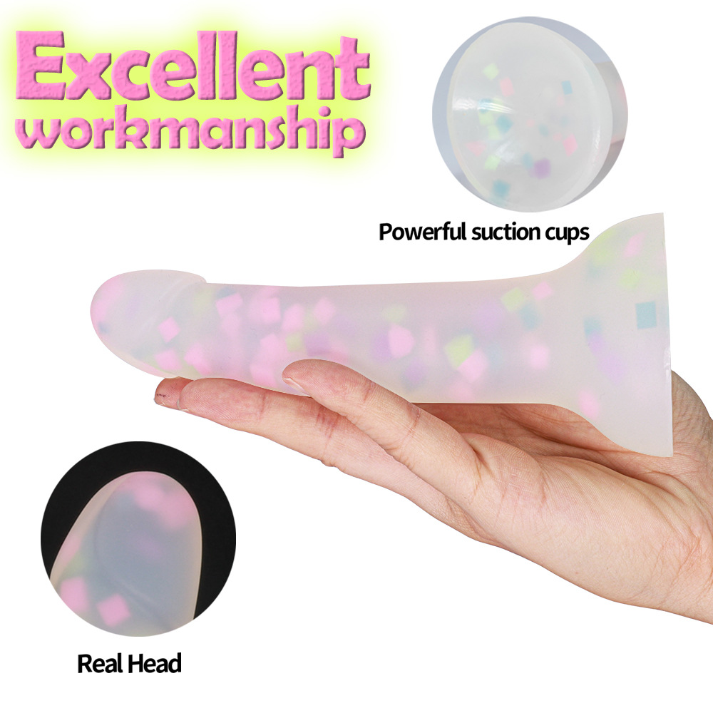 Luminous Silicone Dildo