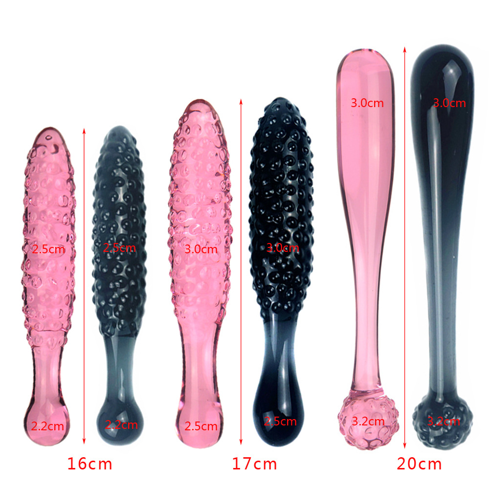 Shaped Glass Butt Plug