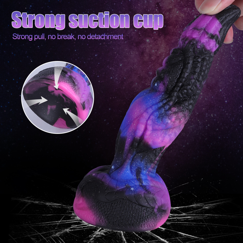 Fantasy Tentacle Dildo Soft Liquid Silicone With Suction Base