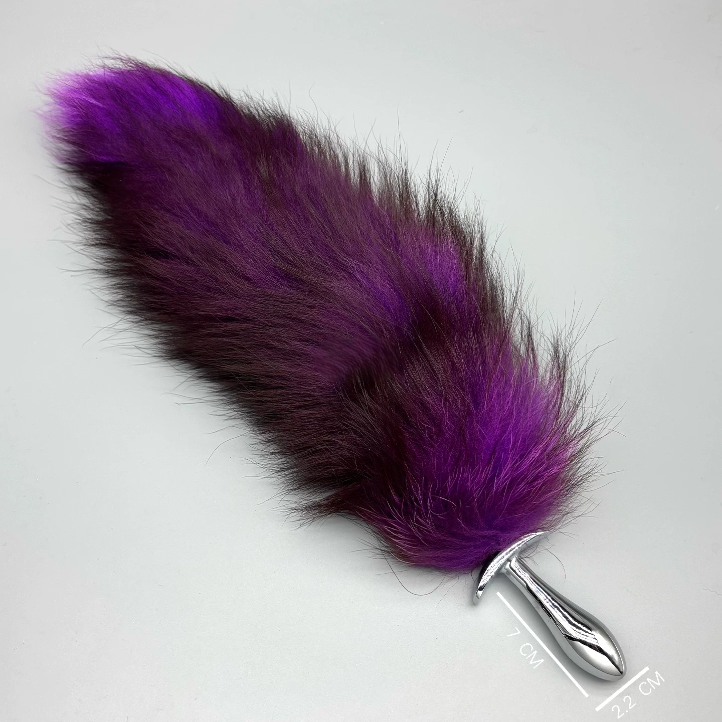 Premium Faux Fur Fox Tail Butt Plug