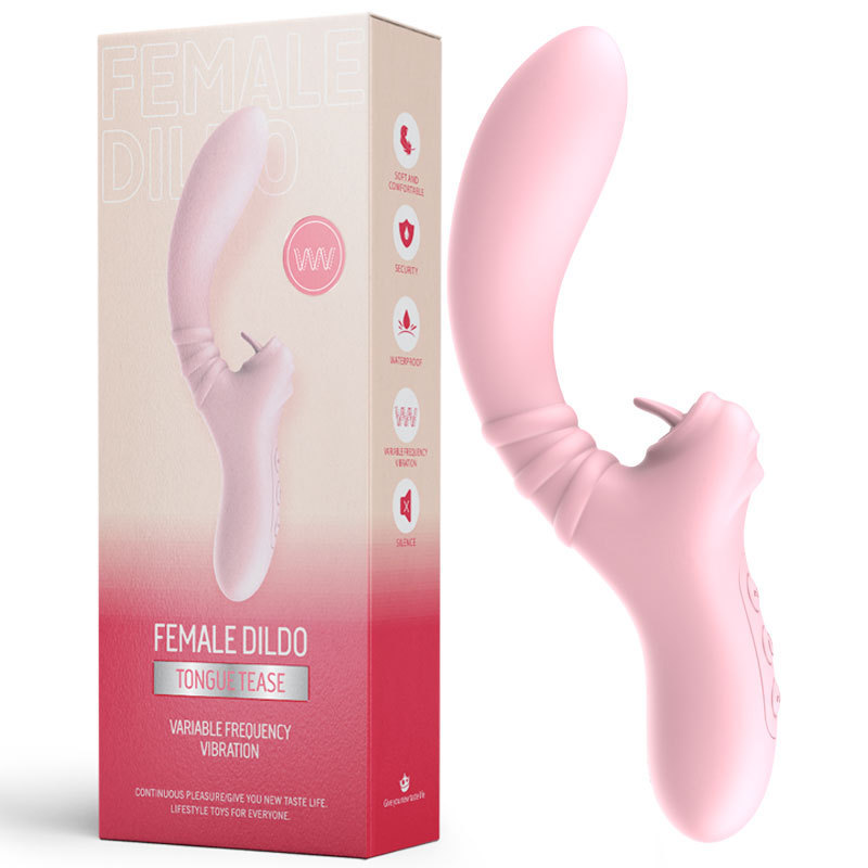 Pulselick Dual Stimulation Vibrator