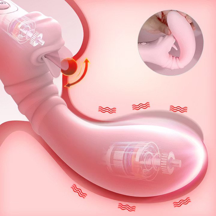 Pulselick Dual Stimulation Vibrator