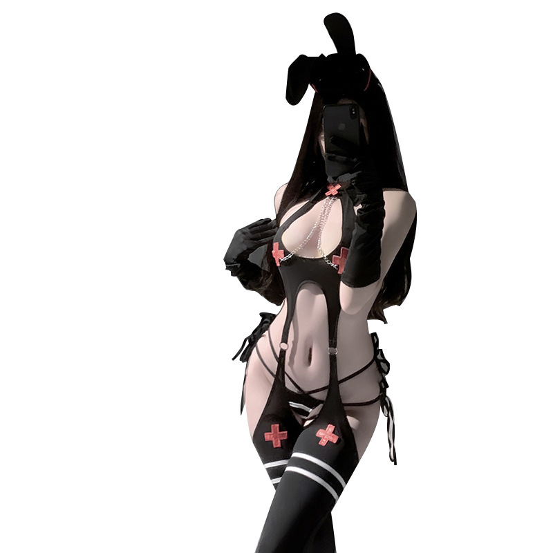 Sexy Bunny Costume Lingerie Set