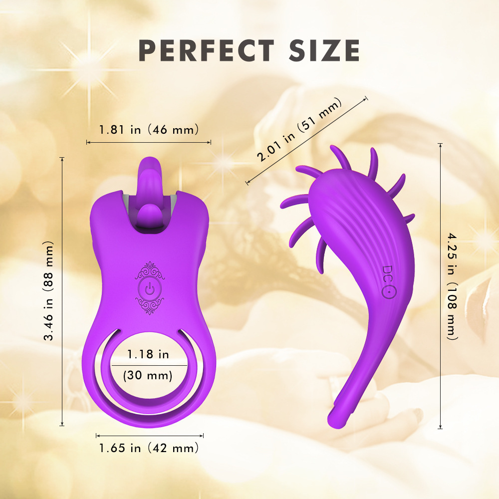 Dual Spinning Penis Ring