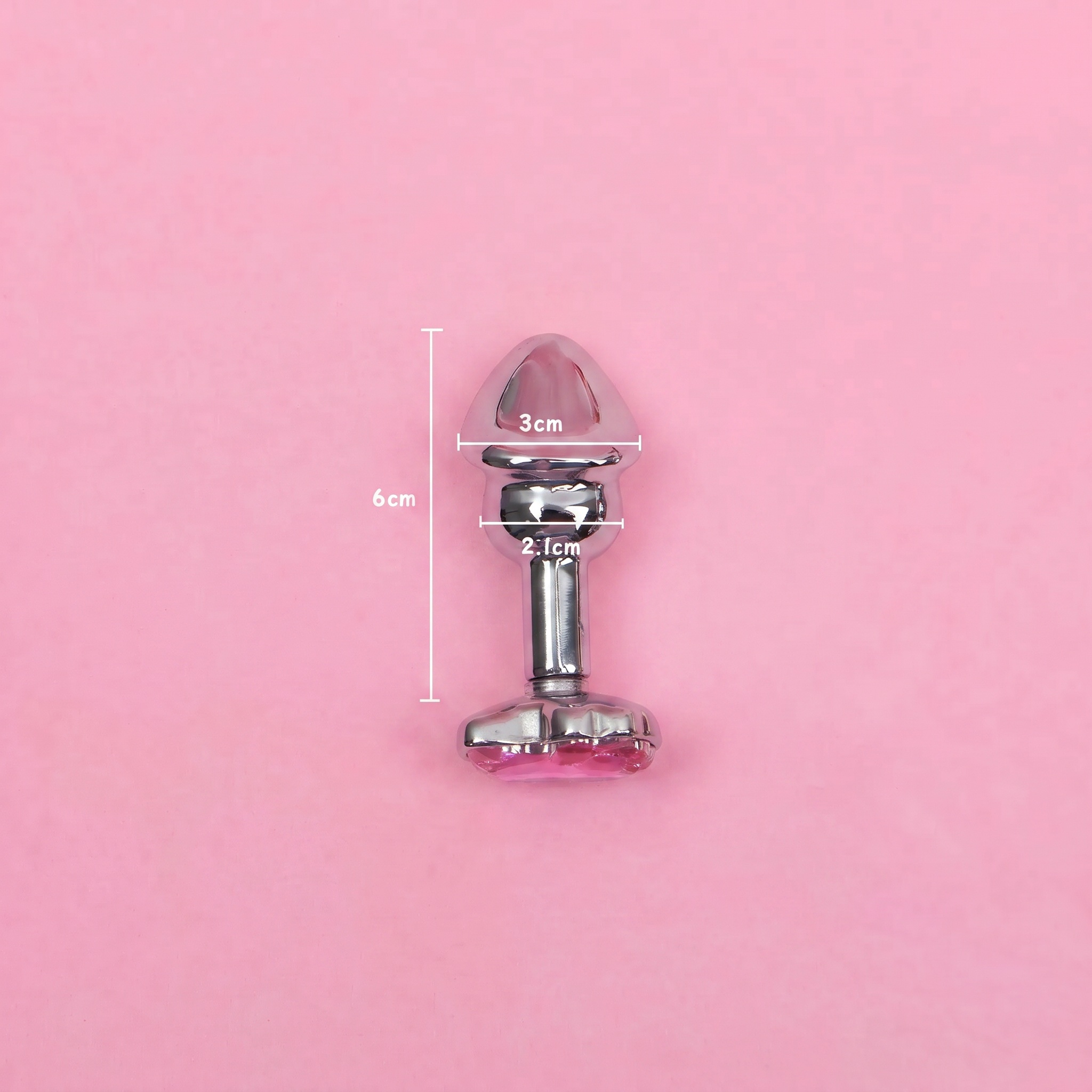 Hello Kitty Inspired Stainless Steel Anal Plug