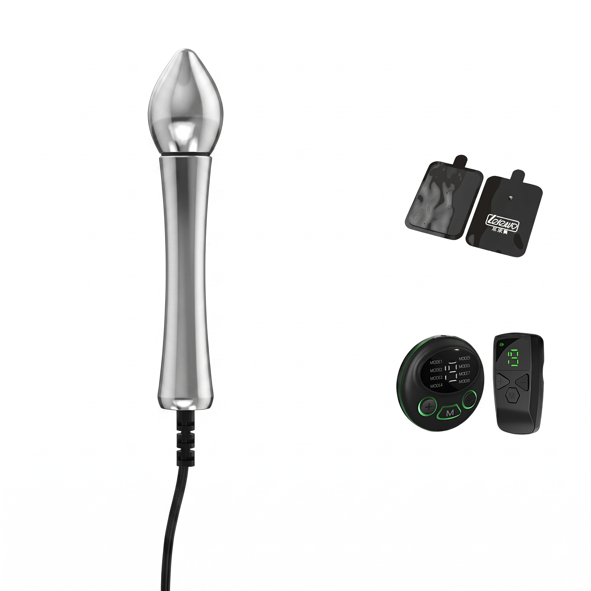 Metal Electro Stimulation Anal Plug