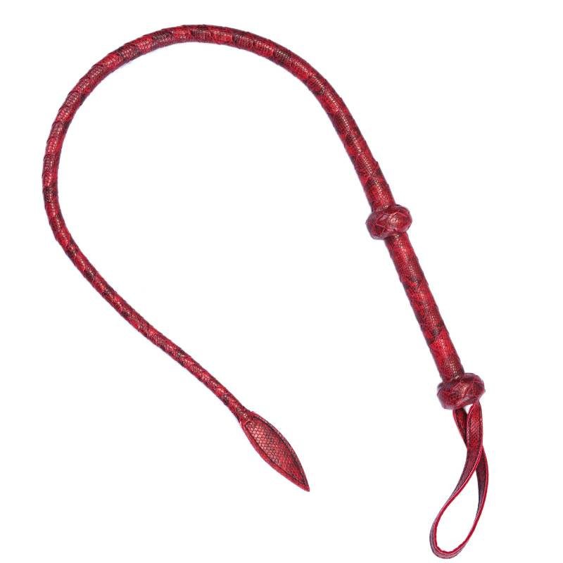 Snakeskin Riding Crop