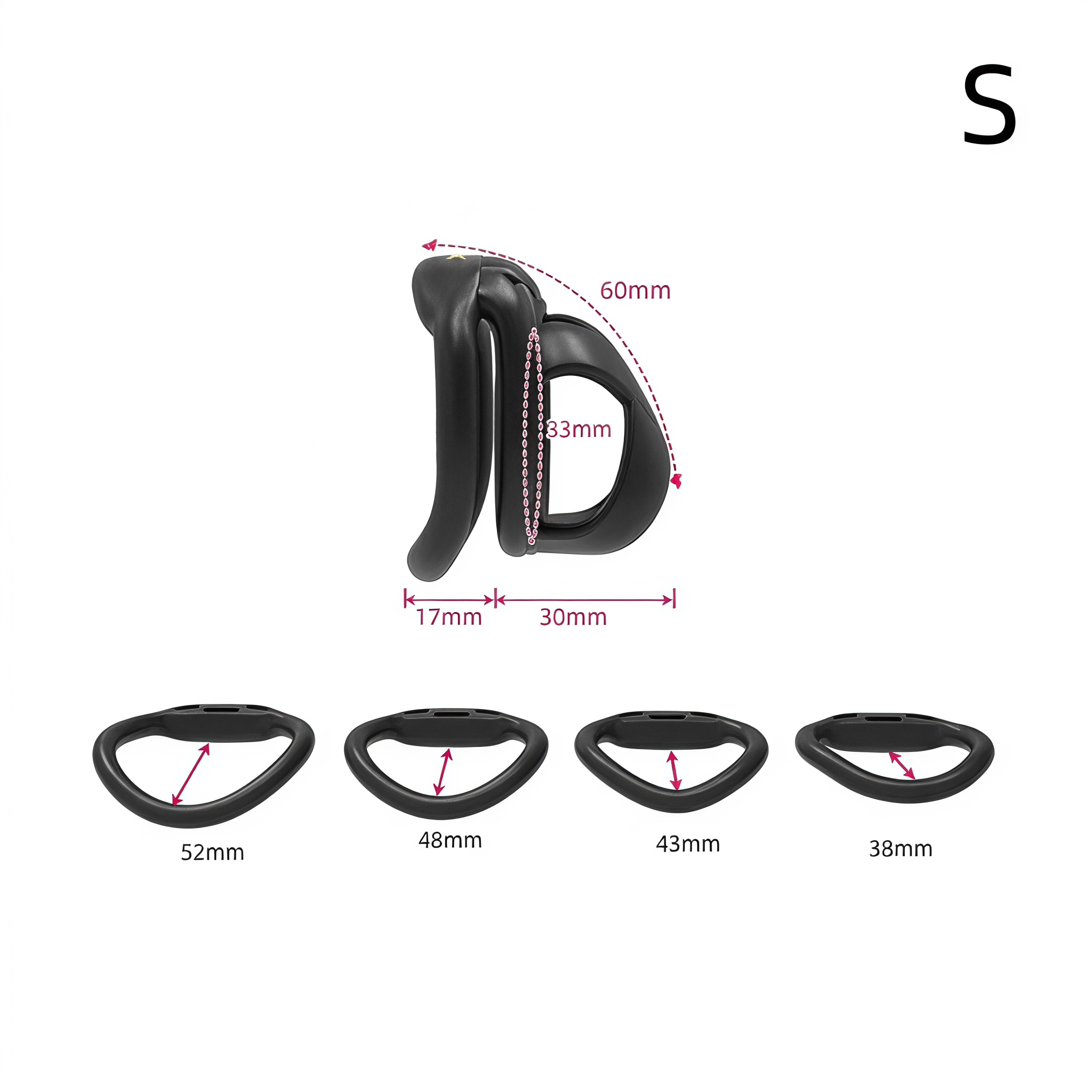 Stealthcore Male Chastity Cage