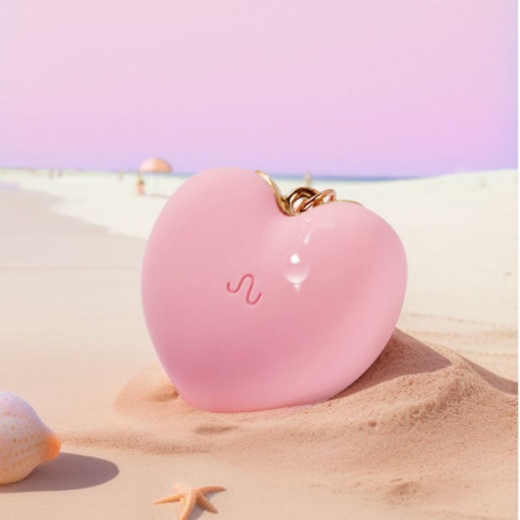 Pearlcharm Heart Mini Vibrator