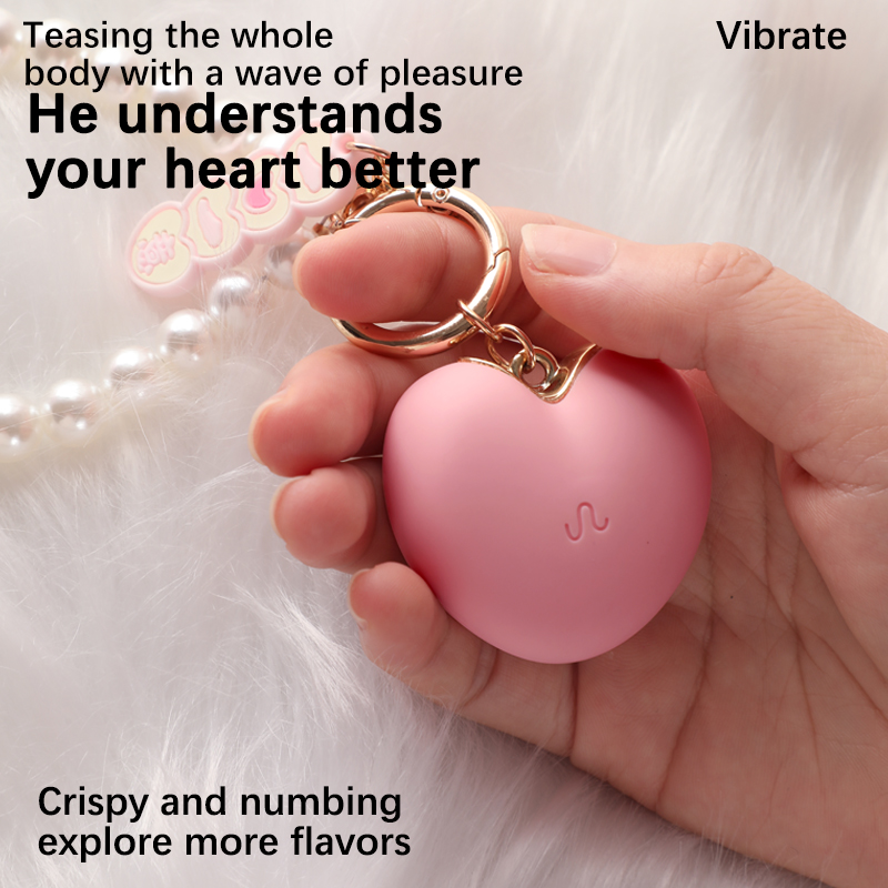 Pearlcharm Heart Mini Vibrator