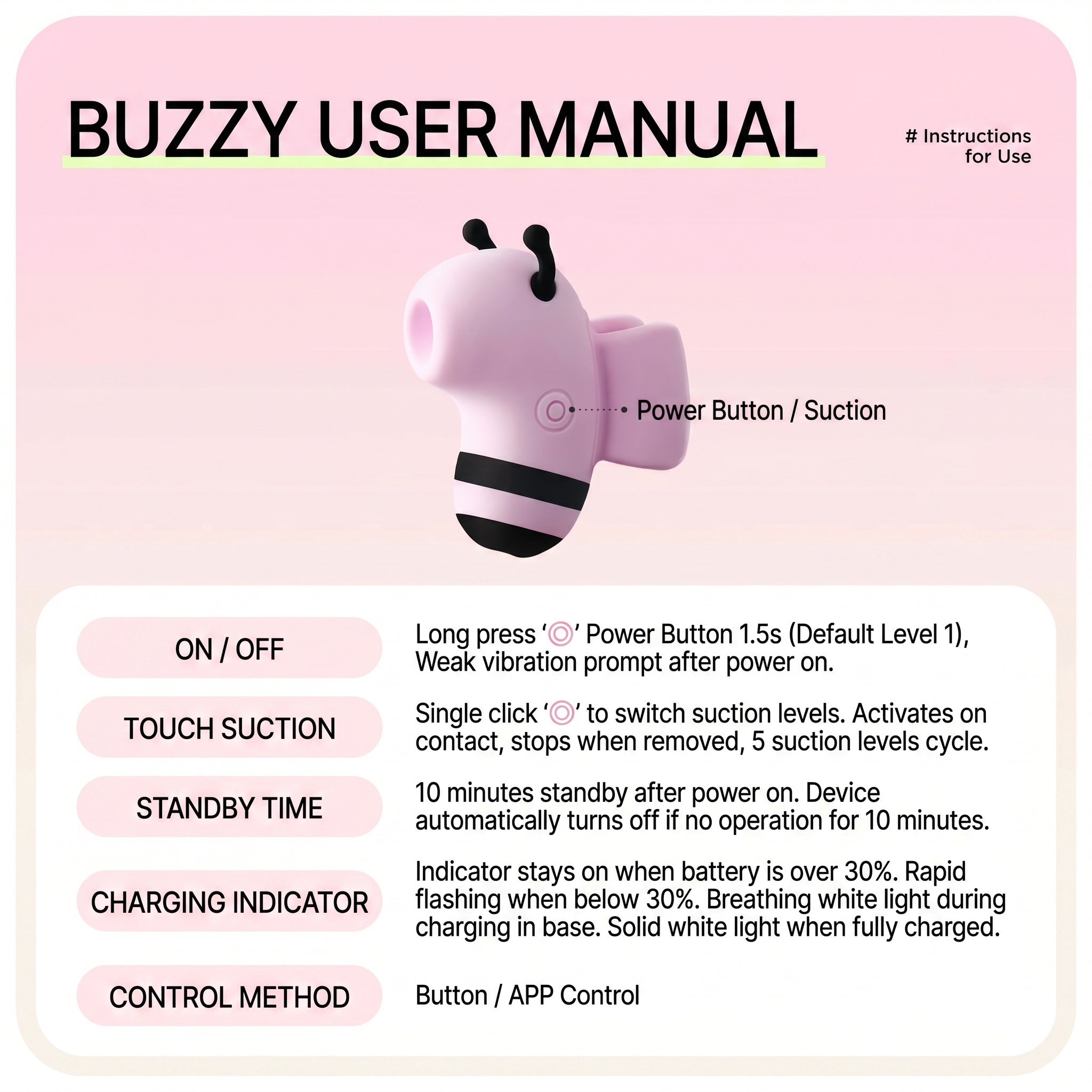 Bloombee Vibrator