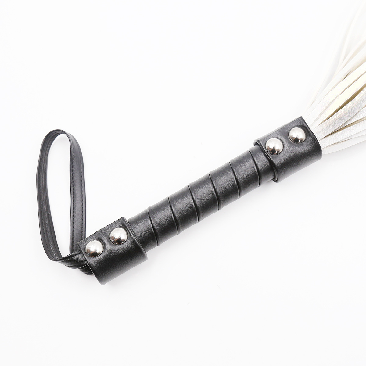 Midnight Vegan Leather Riding Crop