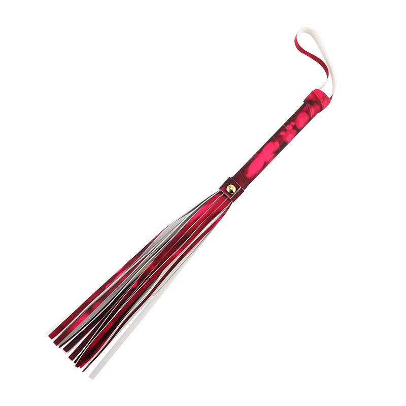 Tassel Leather Whip Heat Reactive Color Changing