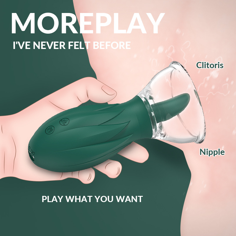 Usb Charging Clitoris Nipple Licking Sucking Vibrator