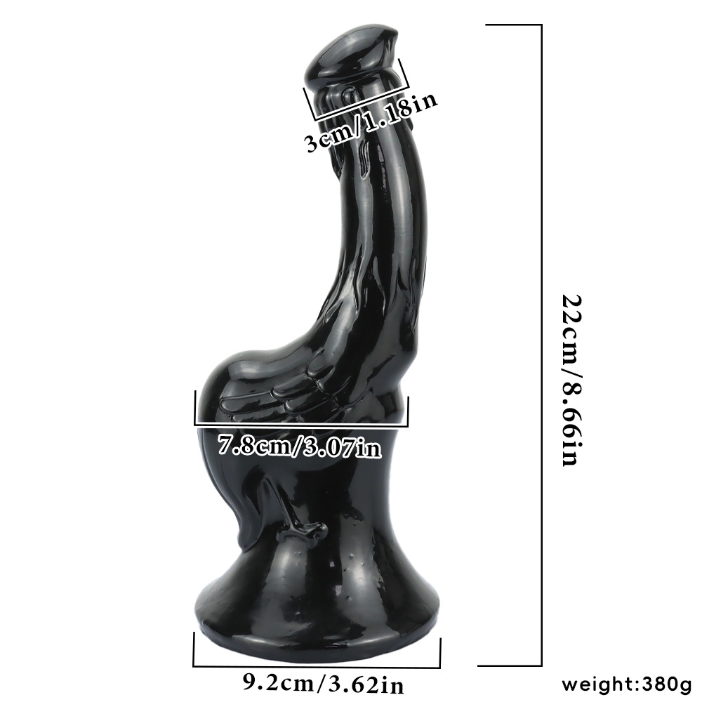 8 66inch Rooster Shape Dildo Suction Cup