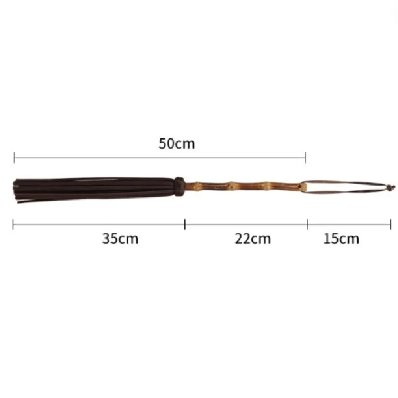 Bamboo Leather Flogger