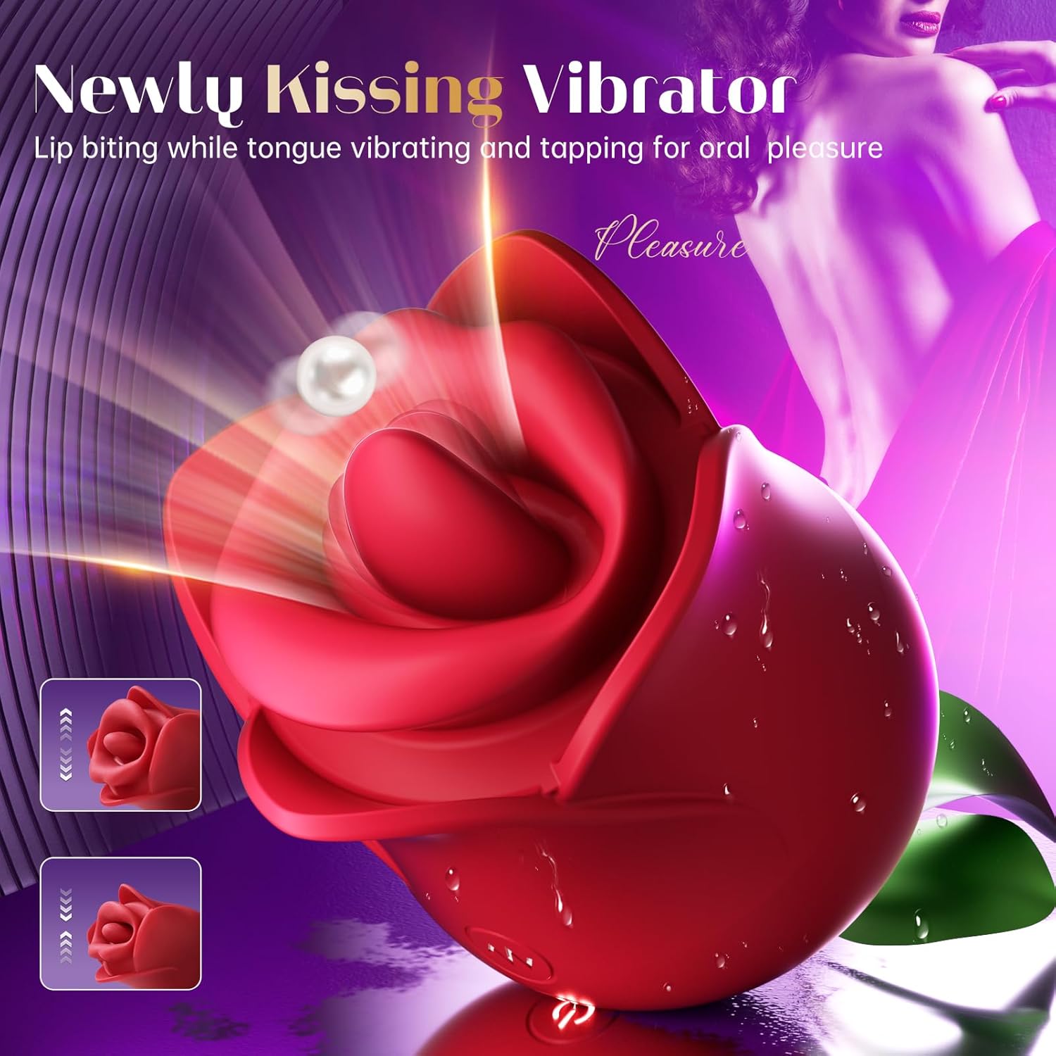 Kissbloom 3in 1rose Stimulator