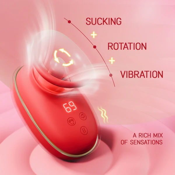 Clitoral Suction Vibrator With Licking Mode