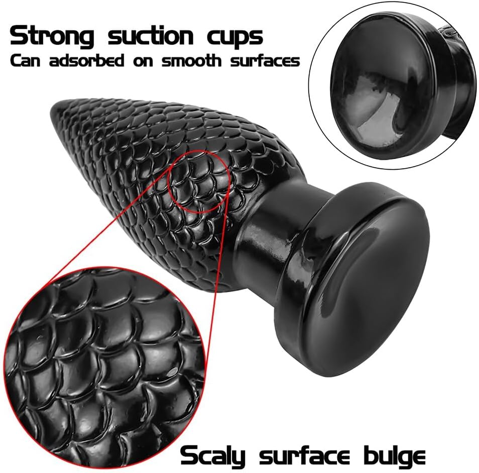 Textured Silicone Butt Plug