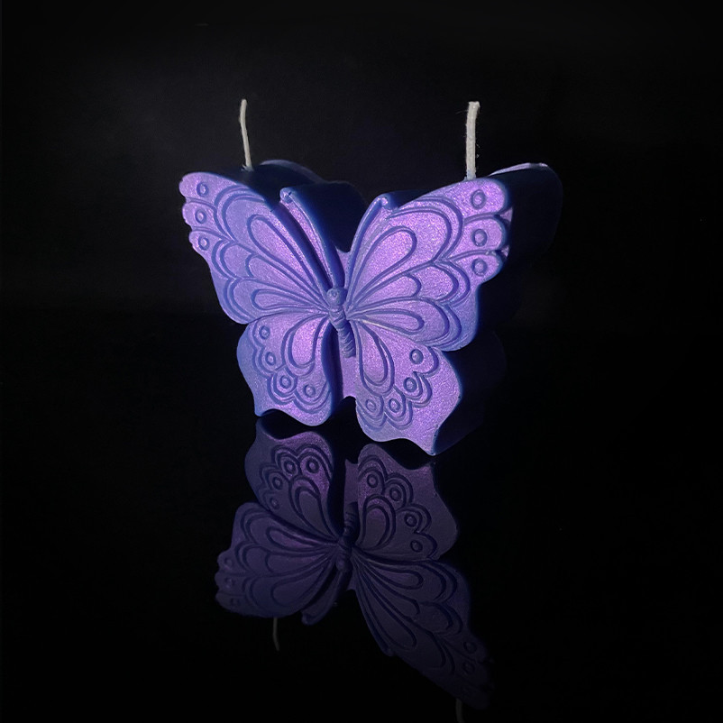 Butterfly Shaped Low Temperature Candle