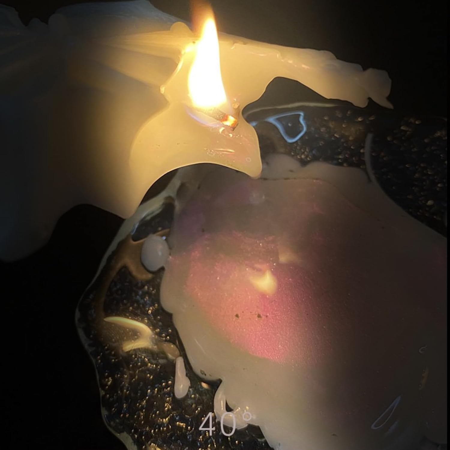 Butterfly Shaped Low Temperature Candle