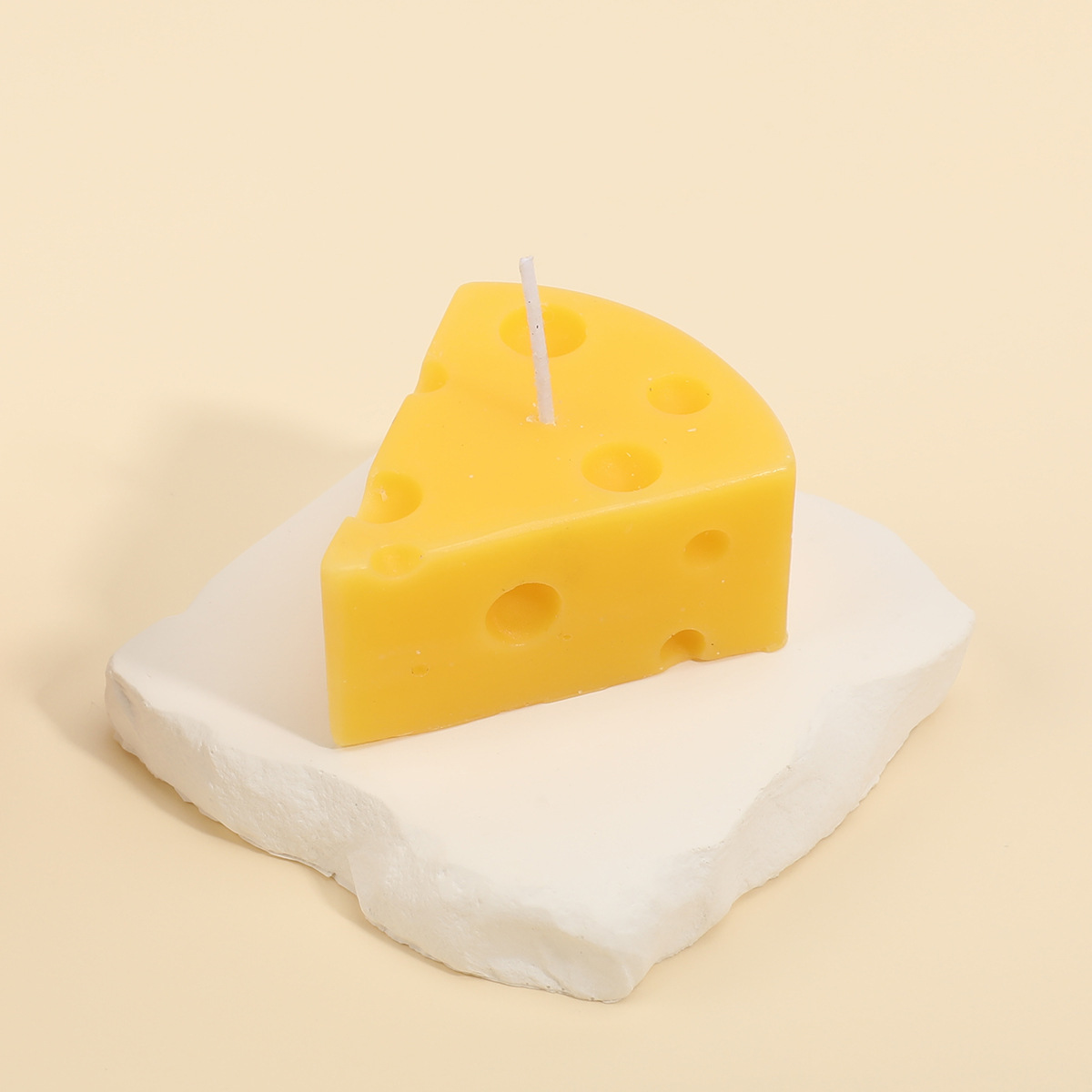 Cheese Shaped Aroma Soy Wax Scented Candle