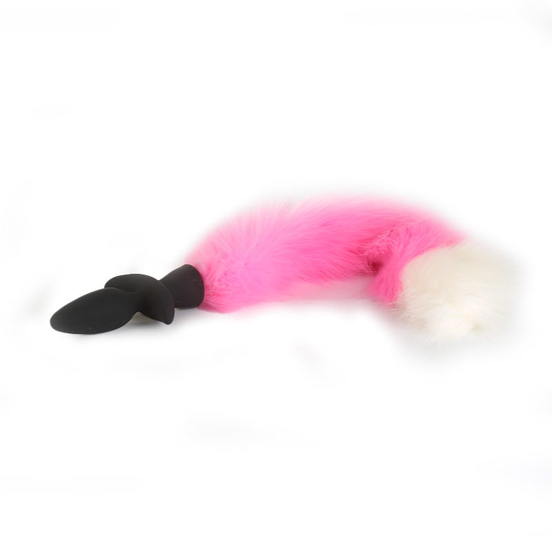 Detachable Fox Tail Silicone Anal Plug