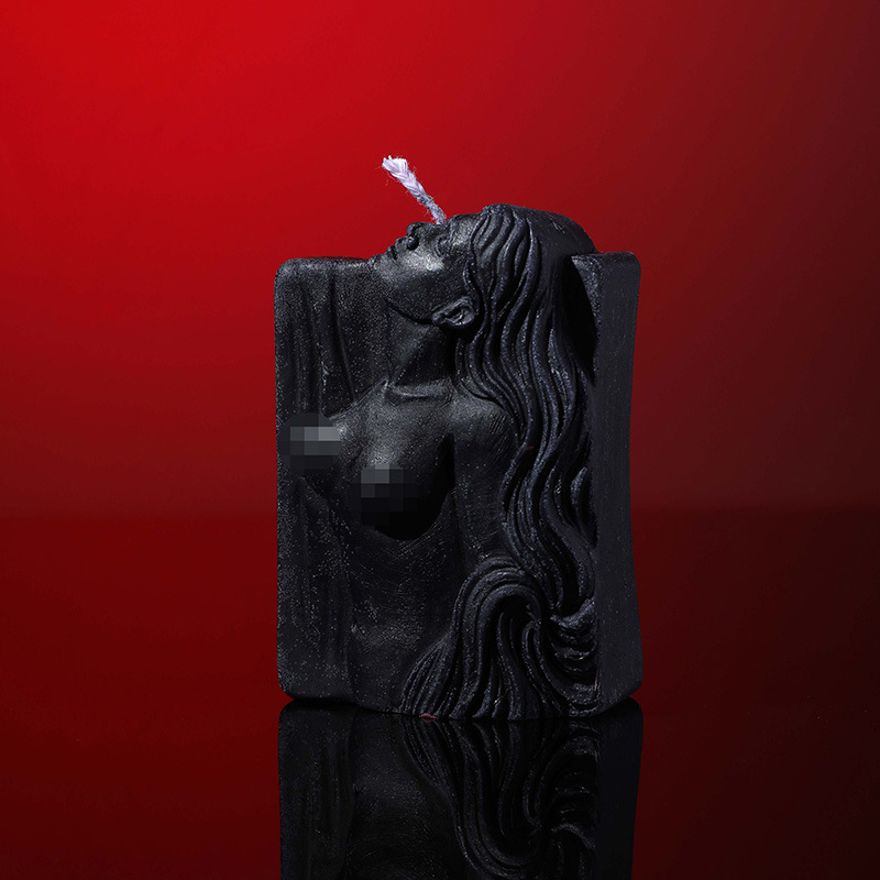 Female Form Sensual Soy Wax Low Temperature Candle