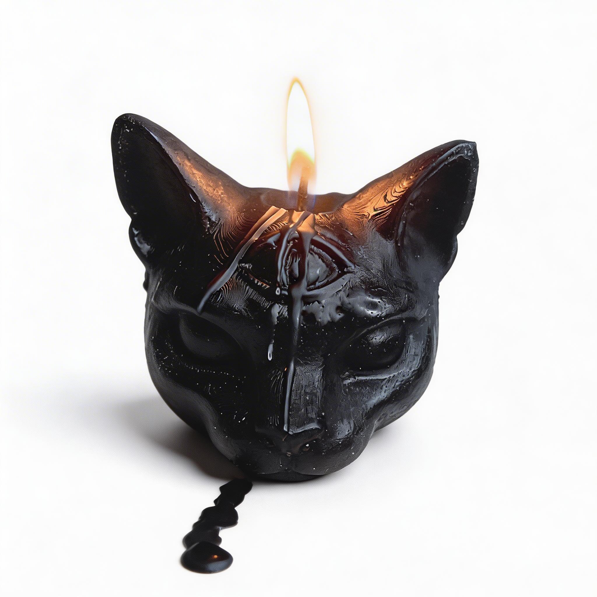 Garden Fragrance Three Eyed Cat Candle