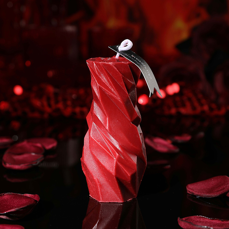 Geometric Sensual Candle Low Temperature