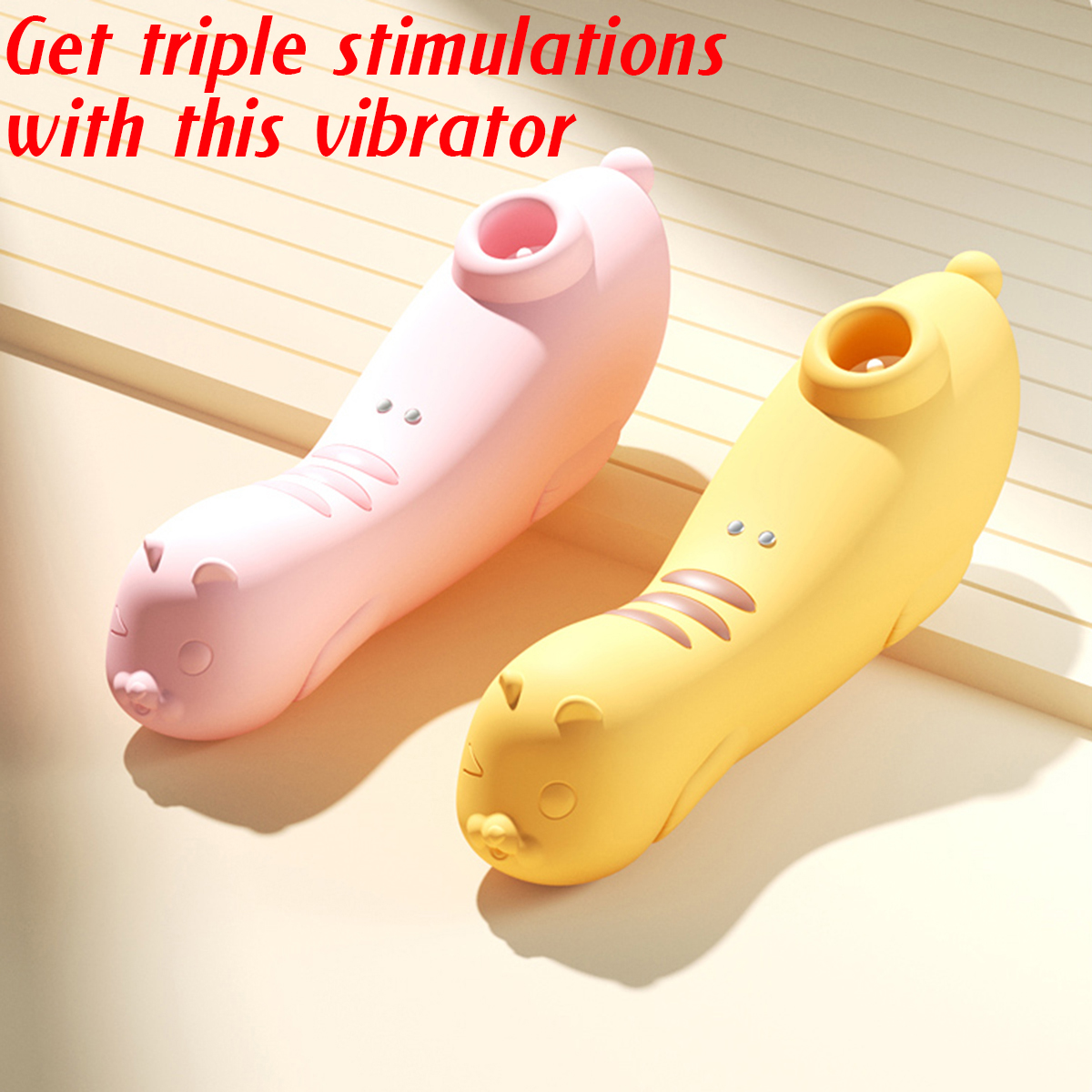 Kitty Suction Clitoral Stimulator With 10modes