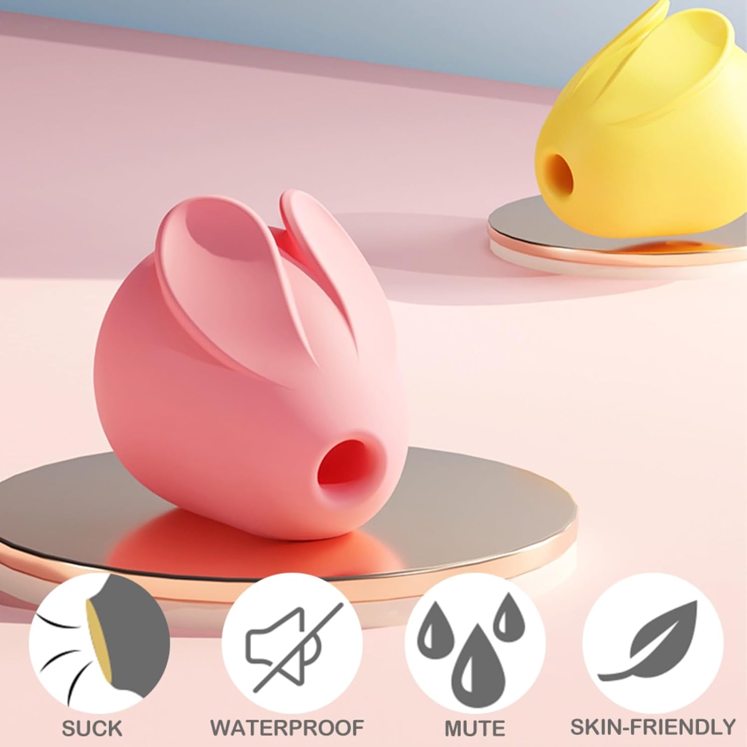 Rabbit Shape Clitoral Sucker Vibrator