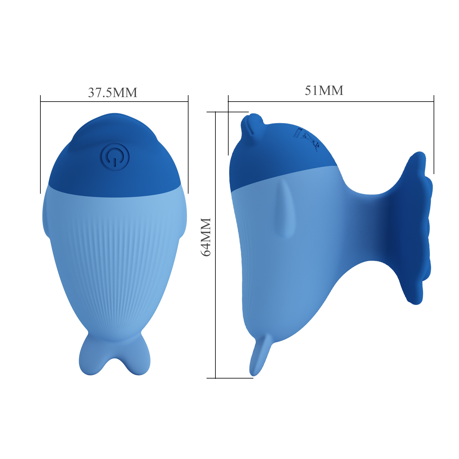 Slim Mini Vibrator With One Button Control
