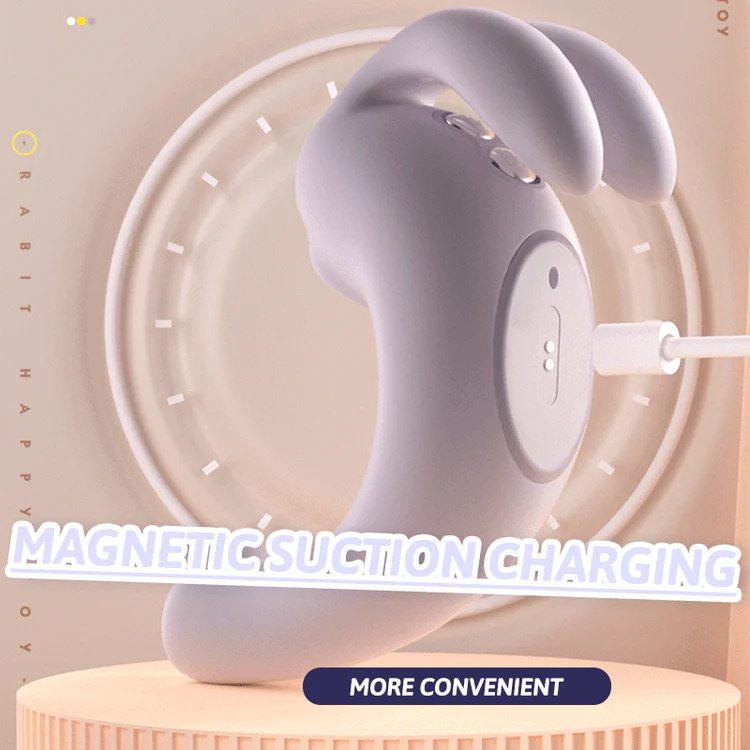 Rabbit Ear Suction Vibration Massager