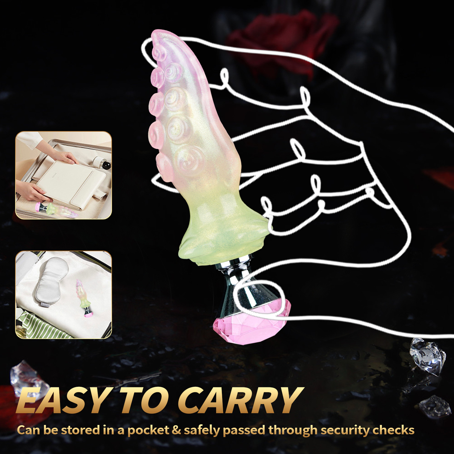 5 19fantasy Tentacle Crystal Plug