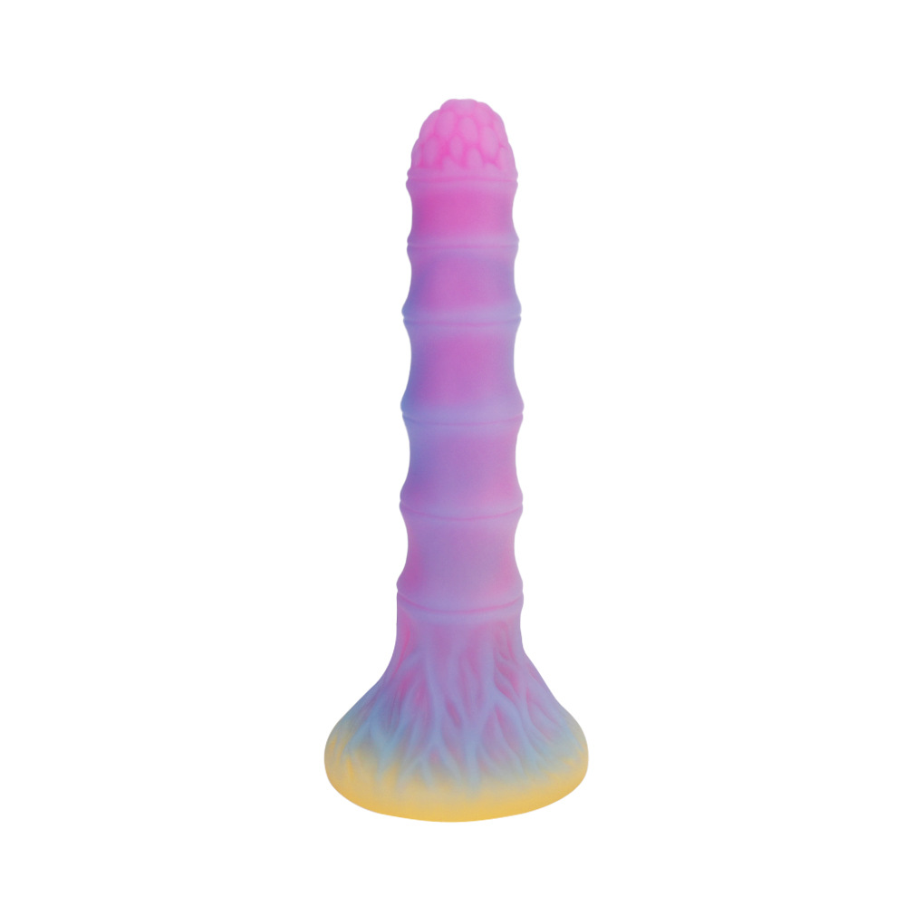 7 08alien Glow In The Dark Dildo With Suction Cup