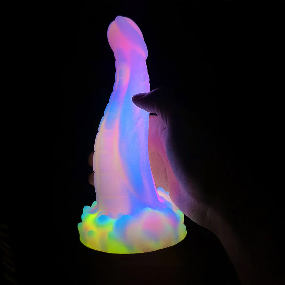 8 14anal Glow In The Dark Dildo With Suction Cup