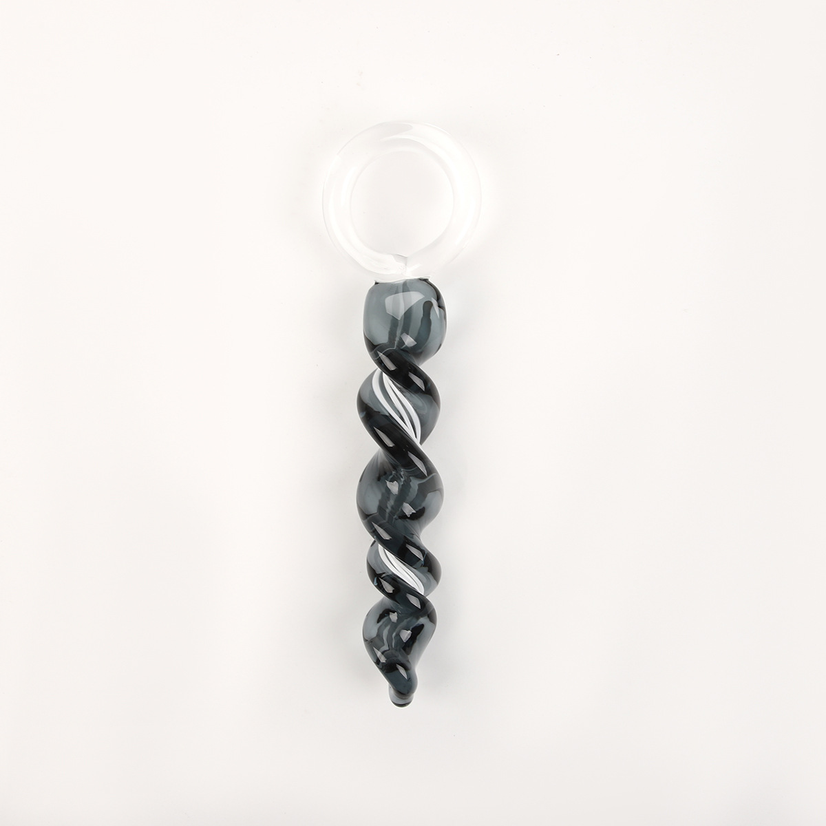 Anal Trainer Crystal Thread Glass Anal Plug