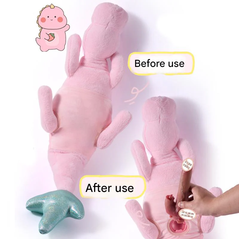 Pink Dragon Plush Toy Machine