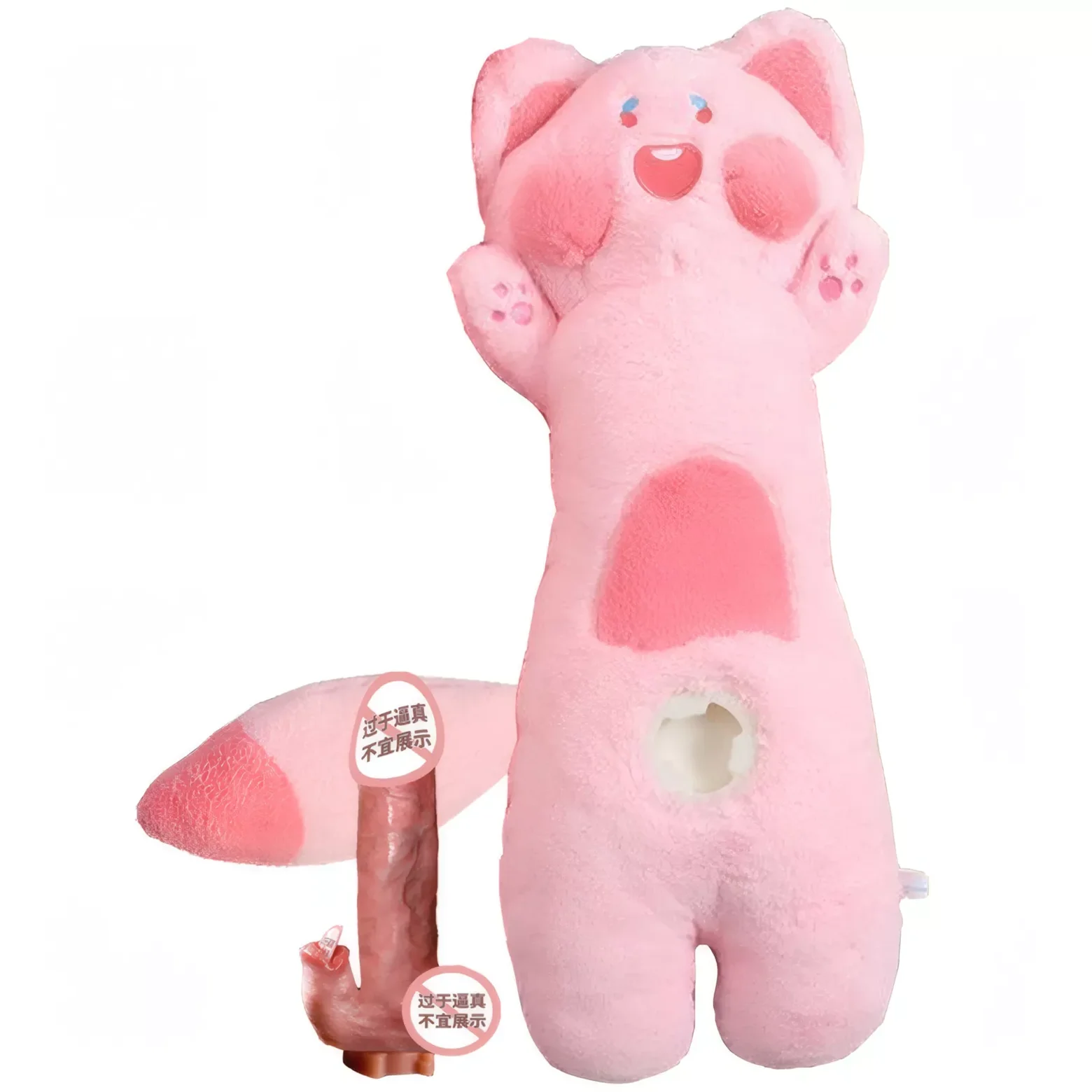 Plush Kitty Companion Pillow