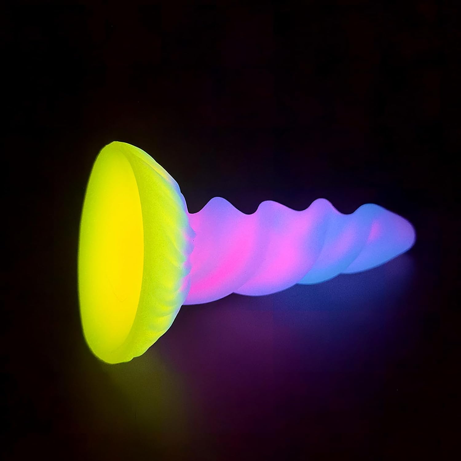 8 58fantasy Monster Dildo With Multi Texture Design Glow In The Dark Effect