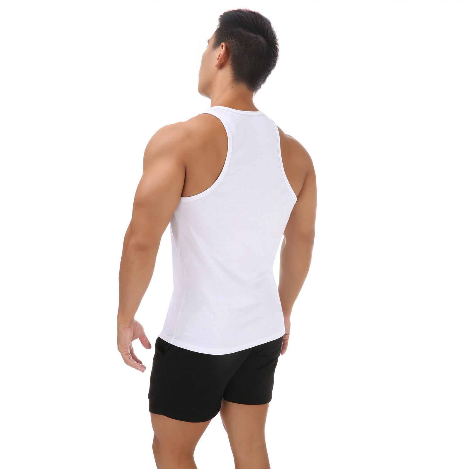 Man Deep V Neck Sexy Sleeveless Tops