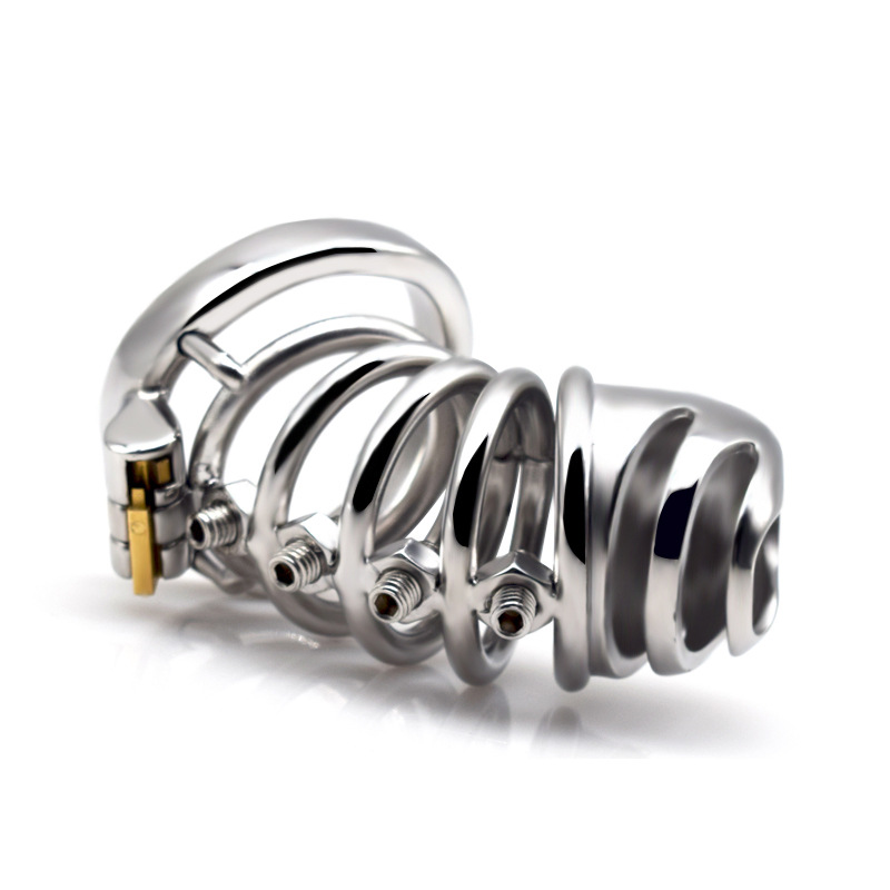 Metal Slave Sm Sparse Chastity Cage