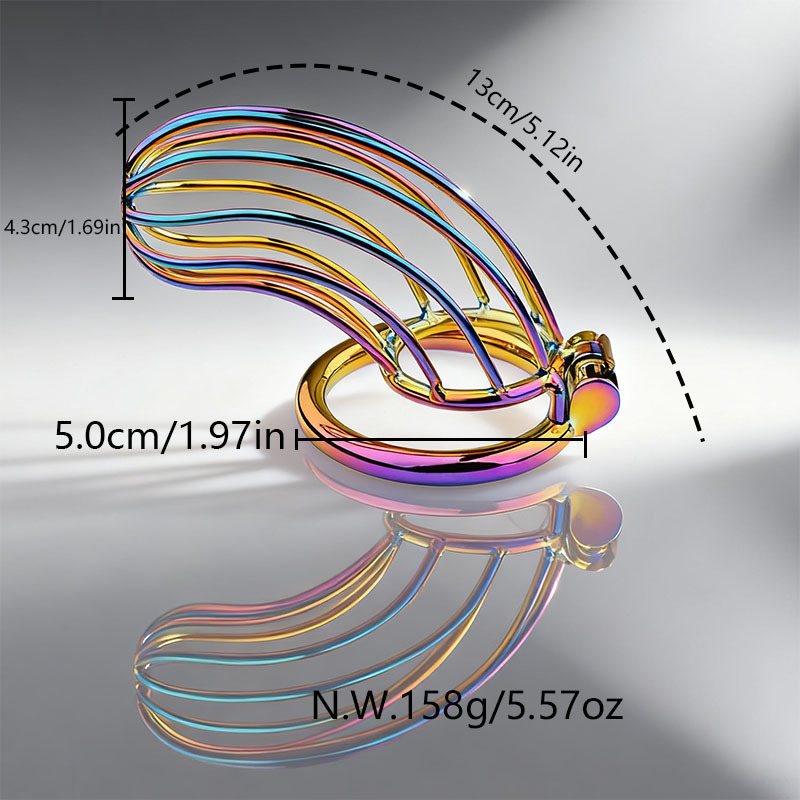 Rainbow Banana Cock Ring