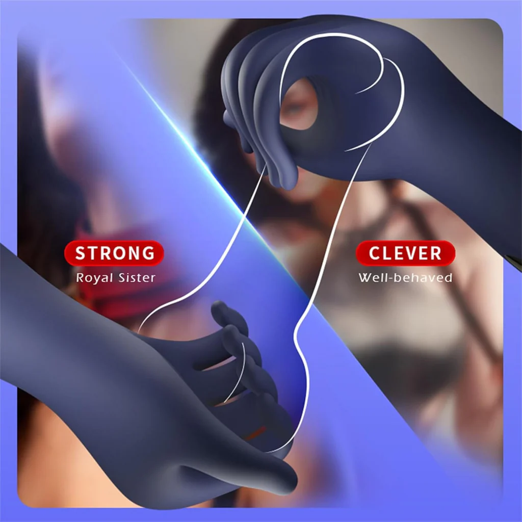 Rechargeable 10speed Male Vibrator With Magnetic Charge