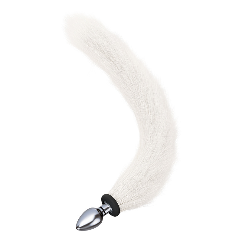 15 7electro Vibrating Fox Tail Butt Plug